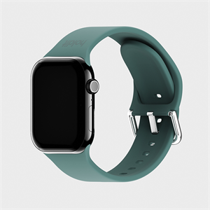 Holdit - Moss Green Silicone Rem til Apple Watch 41/40 & 38mm