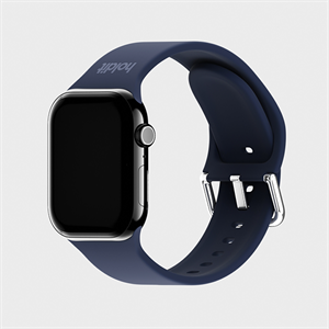 Holdit - Navy Blue Silicone Rem til Apple Watch 41/40 & 38mm