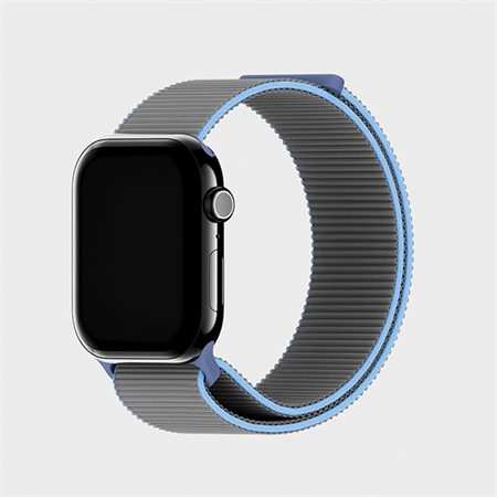 Holdit - Navy Blue Nylon Rem til Apple Watch 41/40 & 38mm