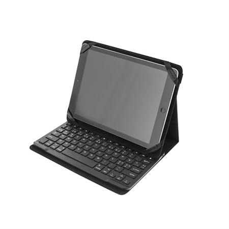 iPad 10.2" Deltaco cover med dansk tastatur - Bluetooth