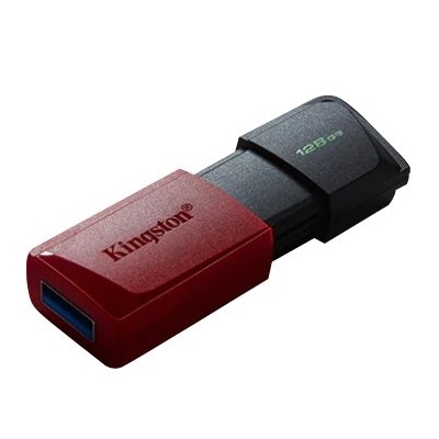 Kingston DataTraveler Exodia M 128GB USB 3.2 Gen 1 Sort Rød