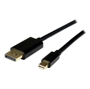 Skærm kabel - Mini DisplayPort til DisplayPort 1.8 meter