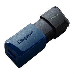 Kingston DataTraveler Exodia M 64GB USB 3.2 Gen 1 Sort Blå