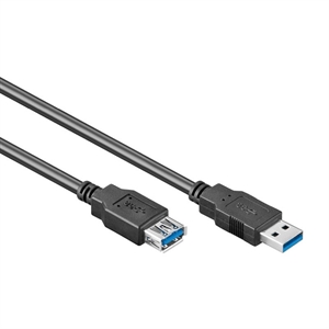 USB 3.1 Han til USB 3.1 Hun - 0.3m - Grade A