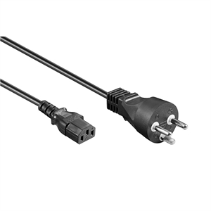 Kabel - Strømkabel - Med Jord - 1,8m