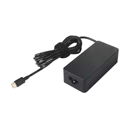 Adapter - Lenovo Original Strømforsyning 65W USB-C - NY, set fra oven