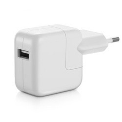 Original Apple iPad lader / Strømadapter MD836ZM/A EUR 12W 