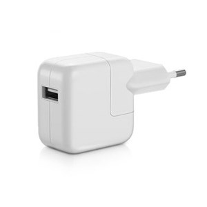 Original Apple iPad lader / Strømadapter MD836ZM/A EUR 12W 