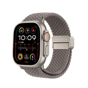 DUXDUCIS Magnetic Nylon Watch Band Clay - Apple Watch 42/44/45/46/49mm