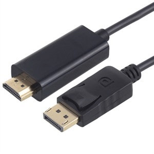Skærm kabel - DisplayPort til HDMI - 1.8 meter