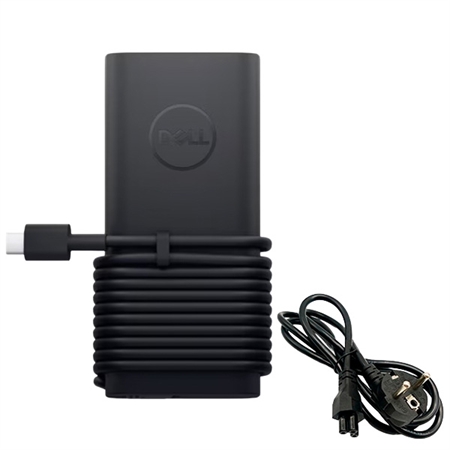 Adapter - Dell Strømforsyning 65W - USB-C - Grade A