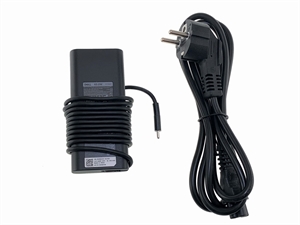 Adapter - Dell Strømforsyning 65W - USB-C - Grade A