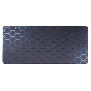 Blue Honeycomb - Stor gaming musemåtte 90 x 40 cm
