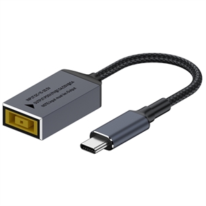 Adapter - Lenovo ThinkPad Firkant - USB-C 100W Kabel