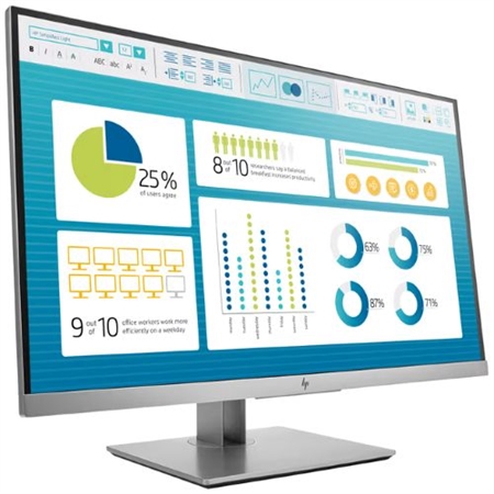 HP EliteDisplay E273q 27" skærm 2560 x 1440 QHD - Grade A