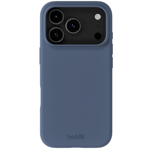 Holdit - Silicone Cover - Pacific Blue - iPhone 17 Pro Max, set bagfra