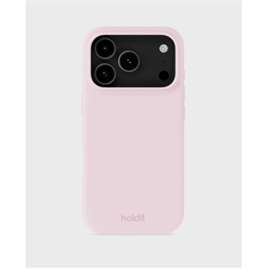 Holdit - Silicone Cover Pale Pink - iPhone 17 Pro Max, set bagfra