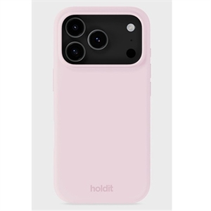 Holdit - Silicone Cover Pale Pink - iPhone 17 Pro Max, set bagfra