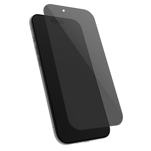 Holdit - Fulddækkende Privacy Beskyttelsesglas til iPhone 17 Air, set foran