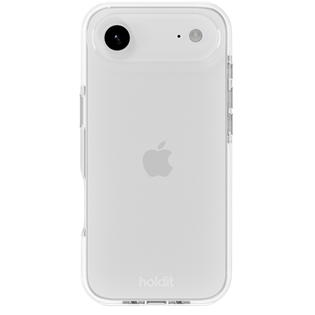 Holdit - Seethru Cover Hvid - iPhone 17 Air, set bagfra