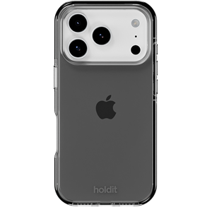 Holdit - Seethru Cover Sort - iPhone 17 Pro Max, set bagfra