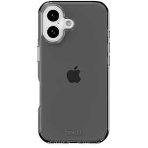 Holdit - Seethru Cover Sort - iPhone 17, set bagfra