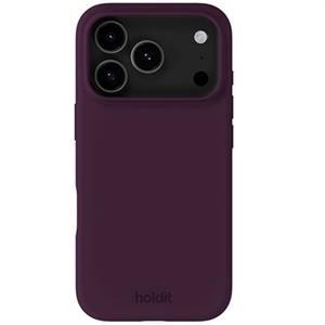 Holdit - Silicone Cover Deep Plum - iPhone 17 Pro Max
