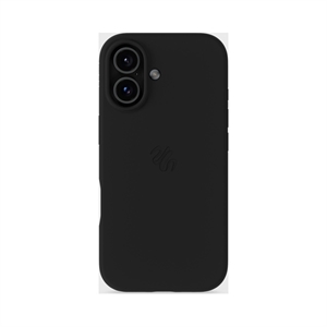 Holdit - Silicone Cover MagSafe Sort - iPhone 17, set bagfra