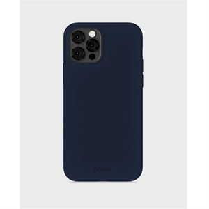 Holdit - Silicone Cover Midnight Blue - iPhone 12 & 12 Pro, et bagfra