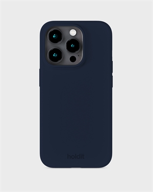 Holdit - Silicone Cover Midnight Blue - iPhone 15 Pro, set bagfra