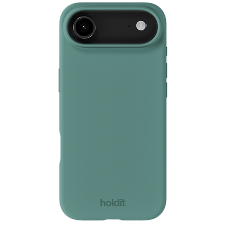 Holdit - Silicone Cover - Moss Green - iPhone 17 Air, set foran