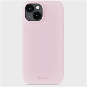 Holdit - Silicone Cover Pale Pink - iPhone 15