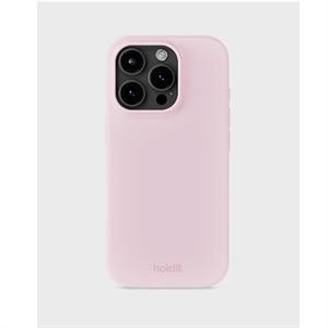 Holdit - Silicone Cover Pale Pink - iPhone 16 Pro Max, set bagfra