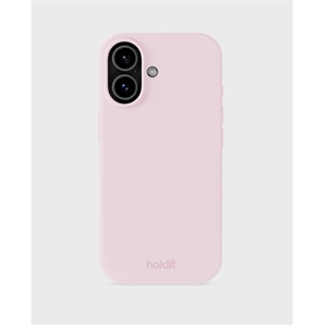 Holdit - Silicone Cover Pale Pink - iPhone 17, set bagfra