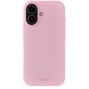 Holdit - Silicone Cover - Pink - iPhone 17, set foran