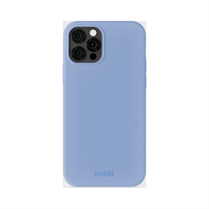 Holdit - Silicone Cover Soft Cobalt - iPhone 12 & 12 Pro, set bagfra