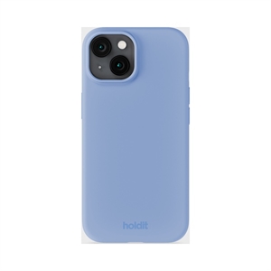 Holdit - Silicone Cover Soft Cobalt - iPhone 13 & 14, set bagfra