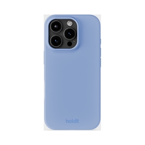 Holdit - Silicone Cover Soft Cobalt - iPhone 16 Pro, set bagfra
