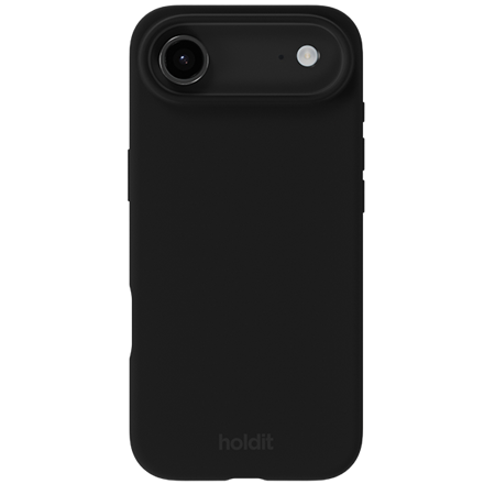 Holdit - Silicone Cover - Sort - iPhone 17 Air, set foran