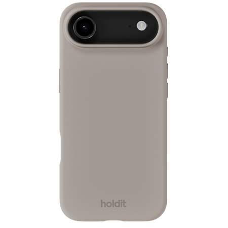 Holdit - Silicone Cover - Taupe - iPhone 17 Air, set foran