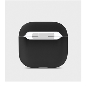 Holdit - Sort Silicone Case Airpods 4, set Bagfra