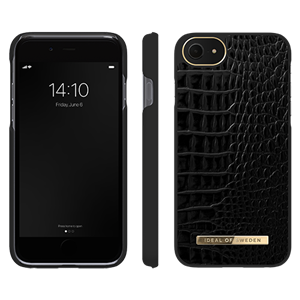 iDeal Of Sweden - Atelier Wallet Neo Noir Croco - iPhone 6/7/8/SE