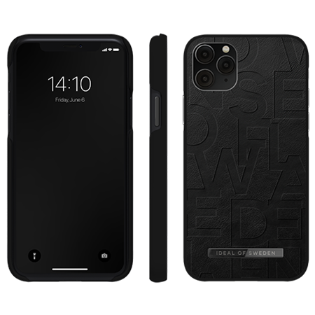 iDeal Of Sweden - Atelier Case IDEAL Black - iPhone 11 Pro, XS & X