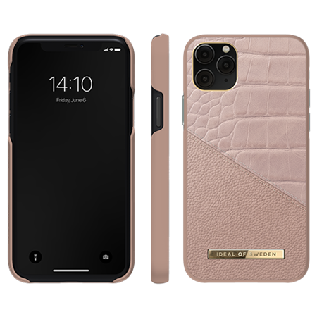 iDeal Of Sweden - Atelier Case Rose Smoke Croco - iPhone 11 Pro, XS & X