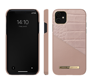 iDeal Of Sweden - Atelier Case Rose Smoke Croco - iPhone 11/XR