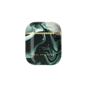 iDeal Of Sweden - AirPods Case Golden Olive Marble