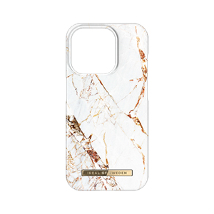 iDeal Of Sweden - Fashion Case Carrara Gold - iPhone 15 Pro