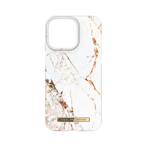 iDeal Of Sweden - Fashion Case Carrara Gold - iPhone 15 Pro Max