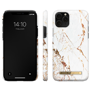 iDeal Of Sweden - Fashion Case Carrara Gold - iPhone 11 Pro/XS/X