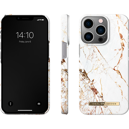 iDeal Of Sweden - Fashion Case Carrara Gold - iPhone 13 Pro